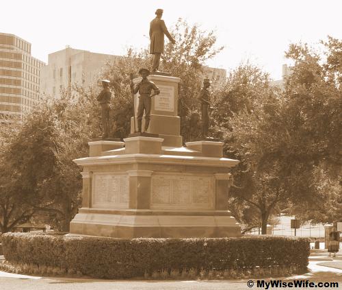 Texas Capitol - Confederate Soldiers Monument by Pompeo Coppini & Frank Teich Texas Capitol - Confederate Soldiers Monument by Pompeo Coppini & Frank Teich