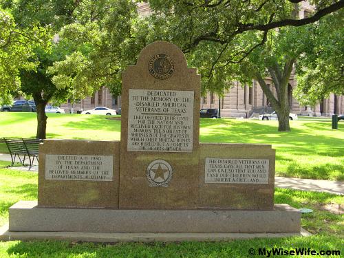 In memory of Disabled American Veteran of Texas In memory of Disabled American Veteran of Texas