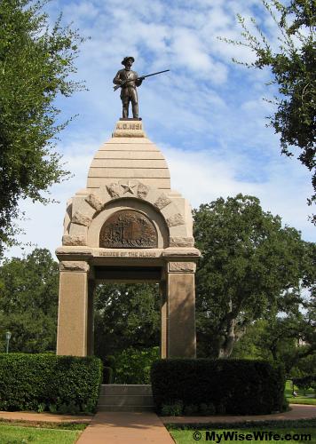 Texas Capitol - Heros of the Alamo Monument by J.S. Clark Texas Capitol - Heros of the Alamo Monument by J.S. Clark