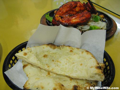 Naan & Tandoori Chicken Naan & Tandoori Chicken