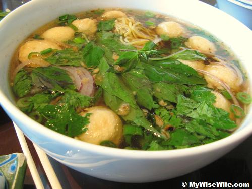 Pork Balls Egg Noodle