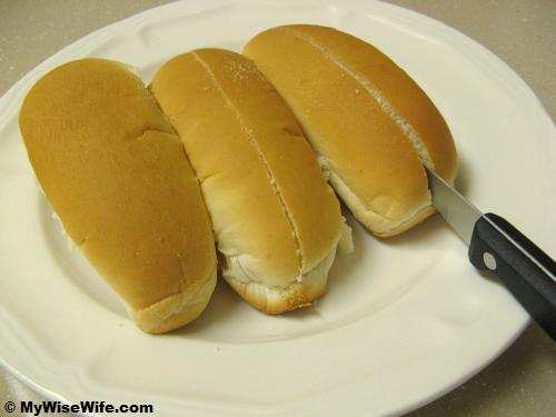 Hotdog buns Hotdog buns