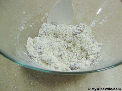 Flour, salt and baking powder
