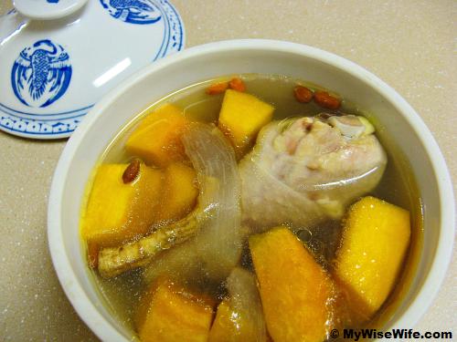 Chicken Soup with Pumpkin Chicken Soup with Pumpkin