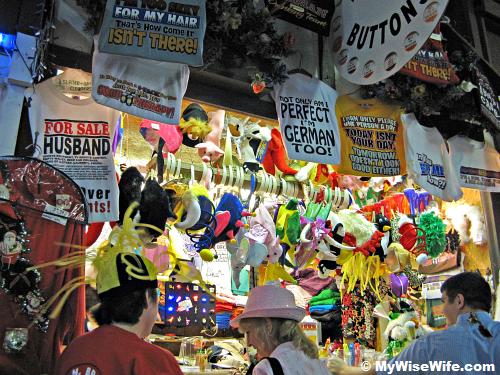 An interesting booth...did you see 'Husband for Sale'? An interesting booth...did you see 'Husband for Sale'?