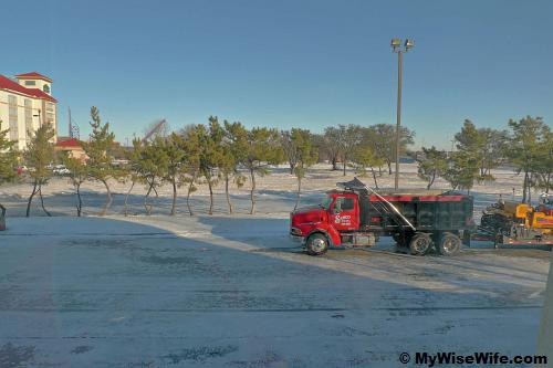 A dream came true. Woke up on white Christmas morning!