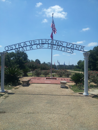Osyka Veterans Park Walk Of Heroes
