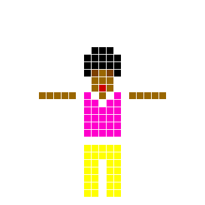 Gif Animado de Dança Break em 8-Bit
