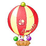 Gif Animado de Emoticons num Balão