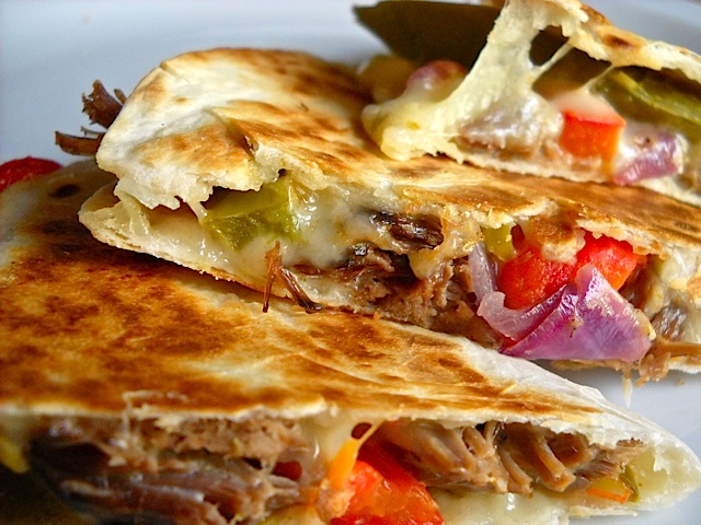 Roast Beef Quesadillas