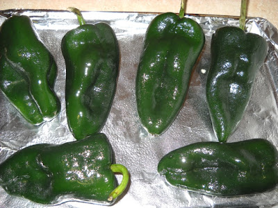 prepped poblanos