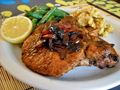 Balsamic Glazed Pork Chops