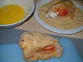 bread the chicken