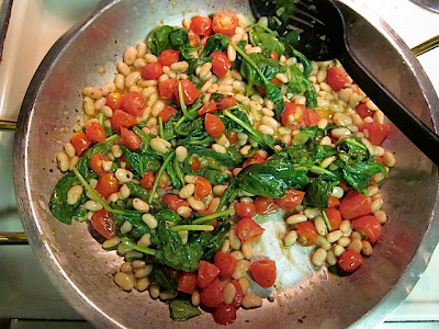 wilted spinach