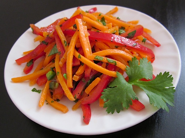 Spicy Sweet Carrot Salad