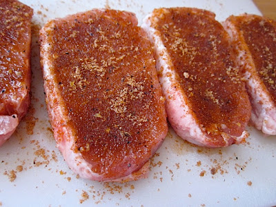 rub in seasoning