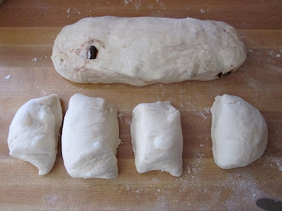 cut dough