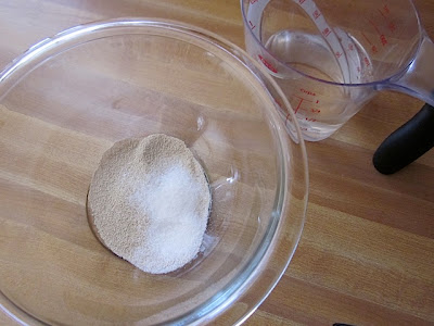 yeast sugar water