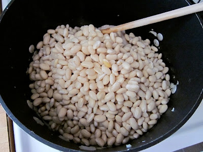 add soaked beans