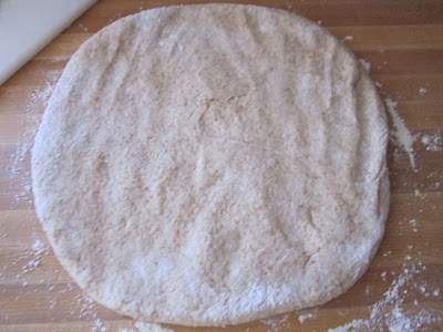press out dough