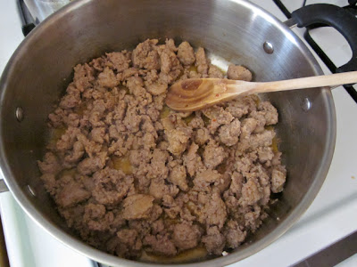 cooked sausage