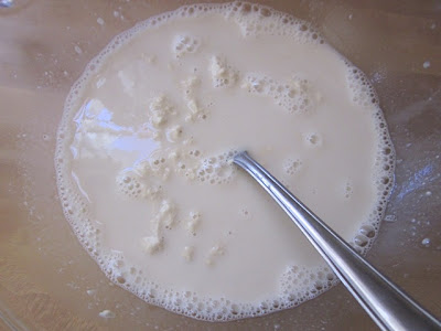 dissolve dough starter