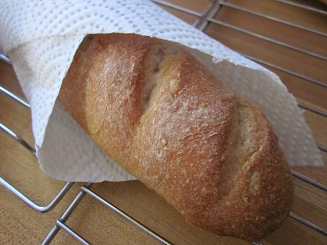 King Arthur Baguette sour dough whole wheat