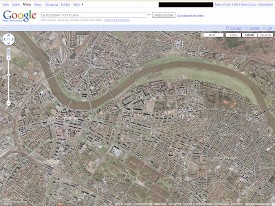 Dresden in Google Maps