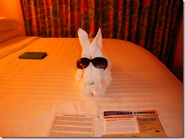 72.  Towel rabbit