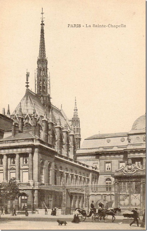 la sainte-chapelle la sainte-chapelle