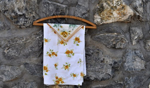 vintage pillow case