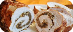 Thumbnail image for Easy Turkey Roulade With Sausage Stuffing