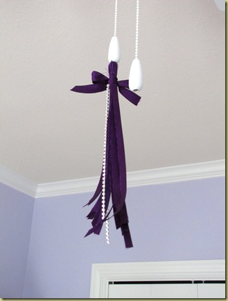 purple tassel bling