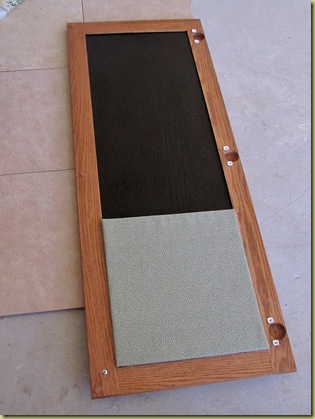 cork chalkboard door