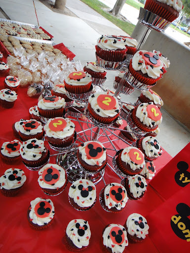 Mickey Minnie Cupcakes