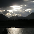 Sunset over Jackson Lake