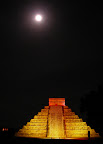 Chichen Itza at night