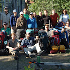 Group shot the morning we left for the backcountry