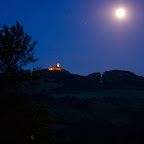 Monte Santa Maria Tiberina at night