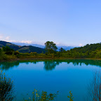 A pond in the hills above La Dogana