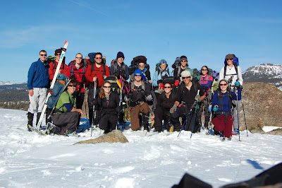 Group shot on the ridge
