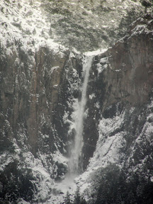 Bridal Veil Falls in winter