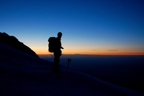 Climber on Misery Hill