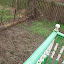 Back porch. New stairs. No debris in yard!