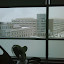 View from my CCU room bed.