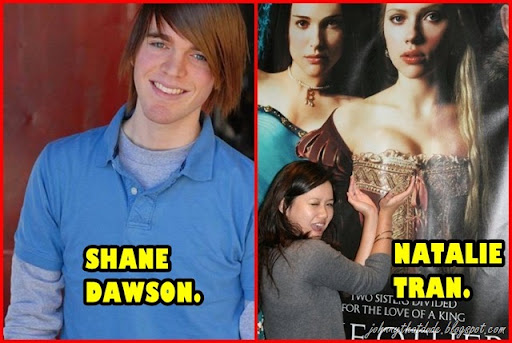 Shane Dawson and Natalie Tran.