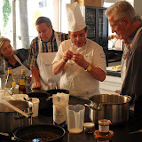 Der Chefkoch in Aktion
