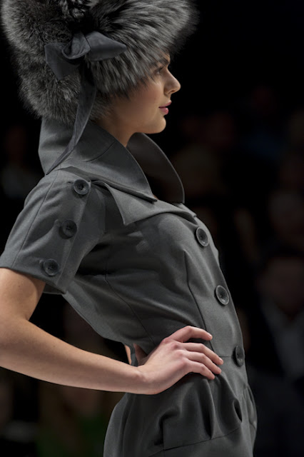 Viktoriya and Olga Borovik, UFW, fall/winter 2010-11 Photographer Serge Chernikov