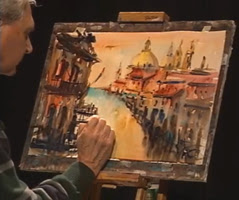 Tom Sutherland Watercoloring