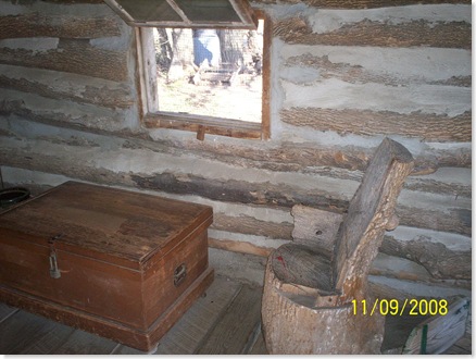inside the cabin, Little House on the Prairie